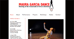 Desktop Screenshot of mauragarciadance.com